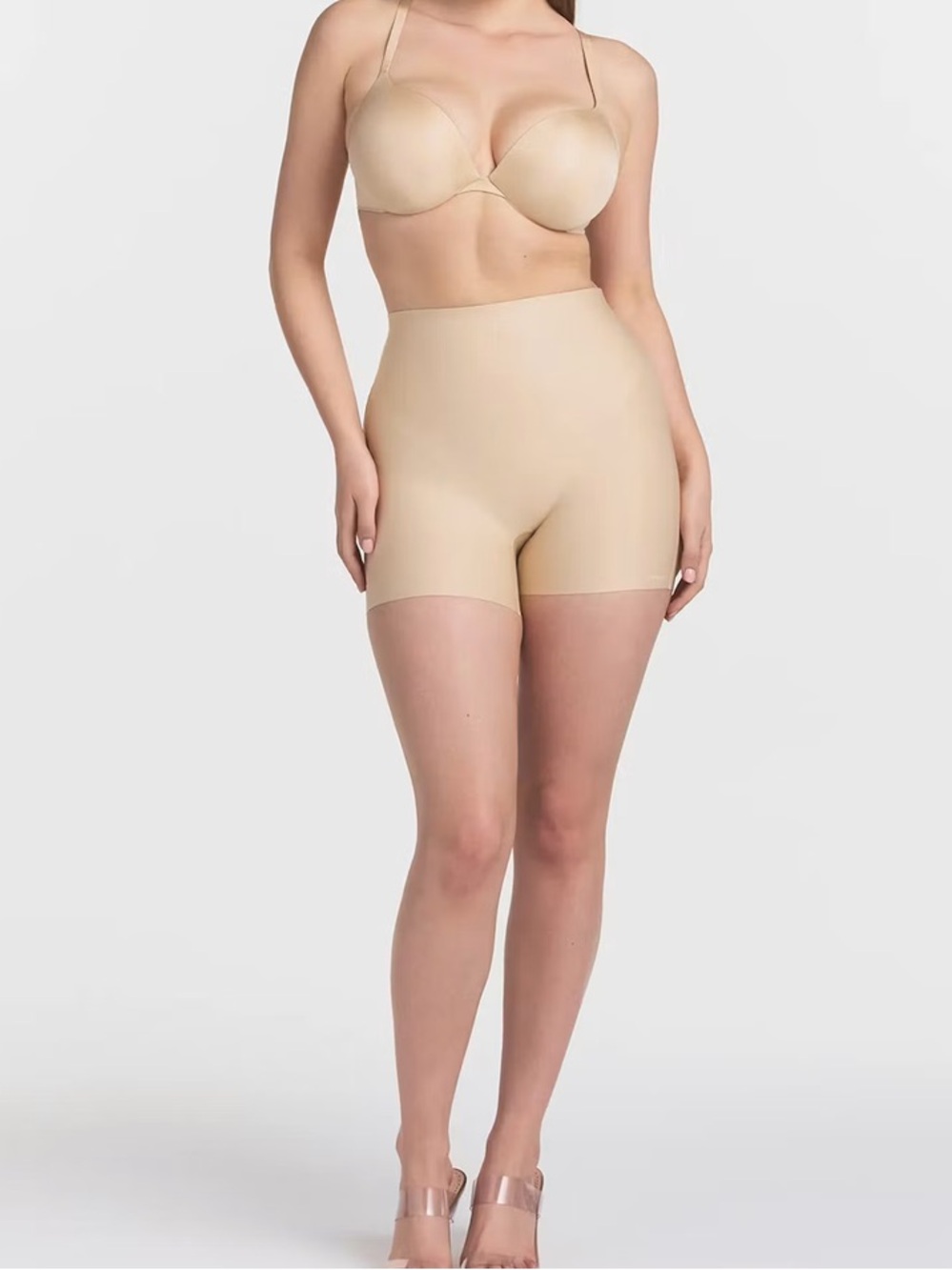 Nwt SKIMS Core Sculpt Shortie - clay